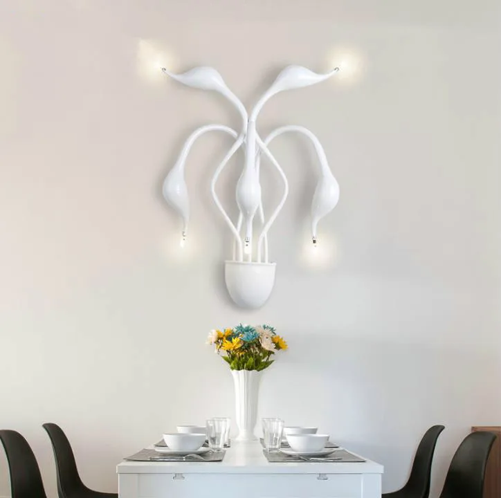 Настенный светильник banheiro светодиодный с лебедем|light ceiling lamp|lamp light theatrelamp shades wall