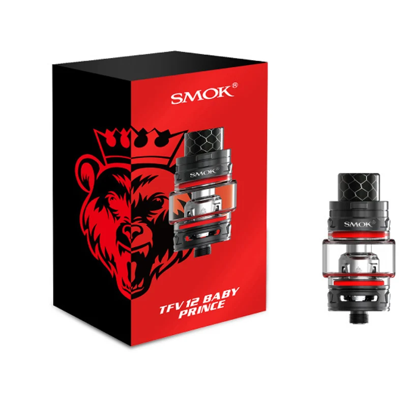 Smok TFV12 Baby Prince Tank 4 5 мл топ заполнение электронных сигарет распылитель с Q4 T12