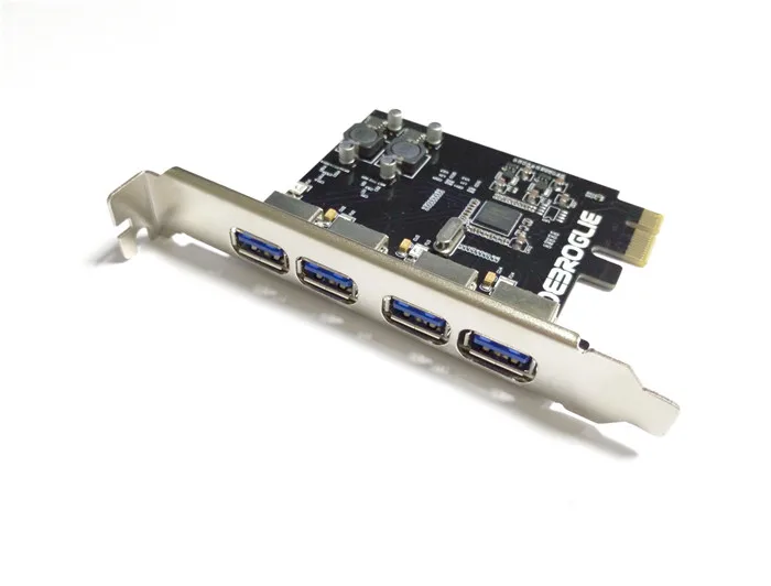 DEBROGLIE SuperSpeed 4 порта USB 3 0 удлинительная карта для PCI Express поддержка ПК настольный