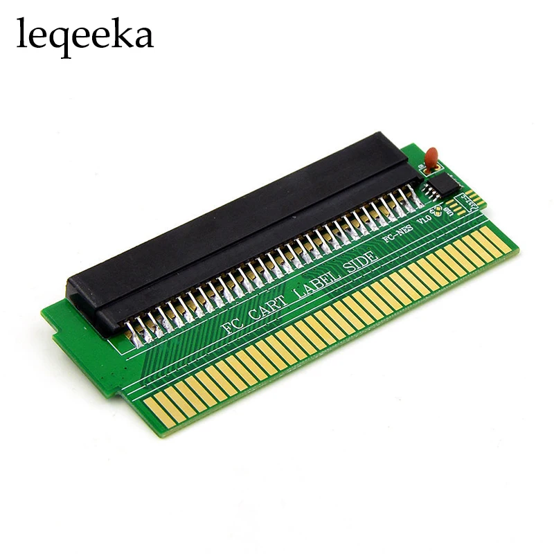 2 шт./лот для Famicom FC 60 Pin to NES 72 адаптер преобразователь PCBA с установленным чипом CIC