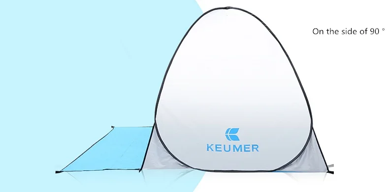 KEUMER XL 3-4 человек быстрое автоматическое открытие пляж палатка большой размер анти УФ навес тент
