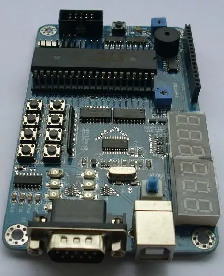 Бесплатная Доставка! 1 шт. 8051 USB learning модуль pdiusbD12 светодиодный 1602lcd|led smart|led displayled