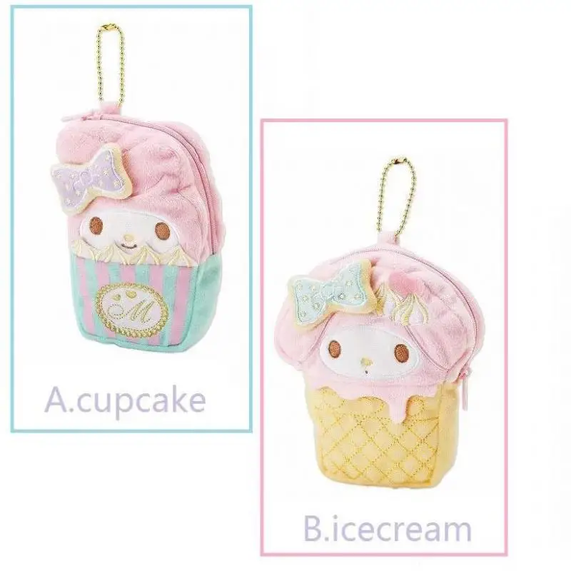 Sanrio Melody сумка для ключей аксессуары японские игрушки Аниме десерт серии Формы для кексов конусы в форме мороженого сменная упаковка