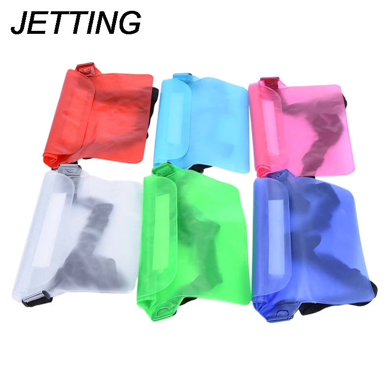 

New Transparent Waist Packs Casual Travel Waist Bag Waterproof PVC Jelly Fanny Pack Bags Small Unisex Summer Beach Bag