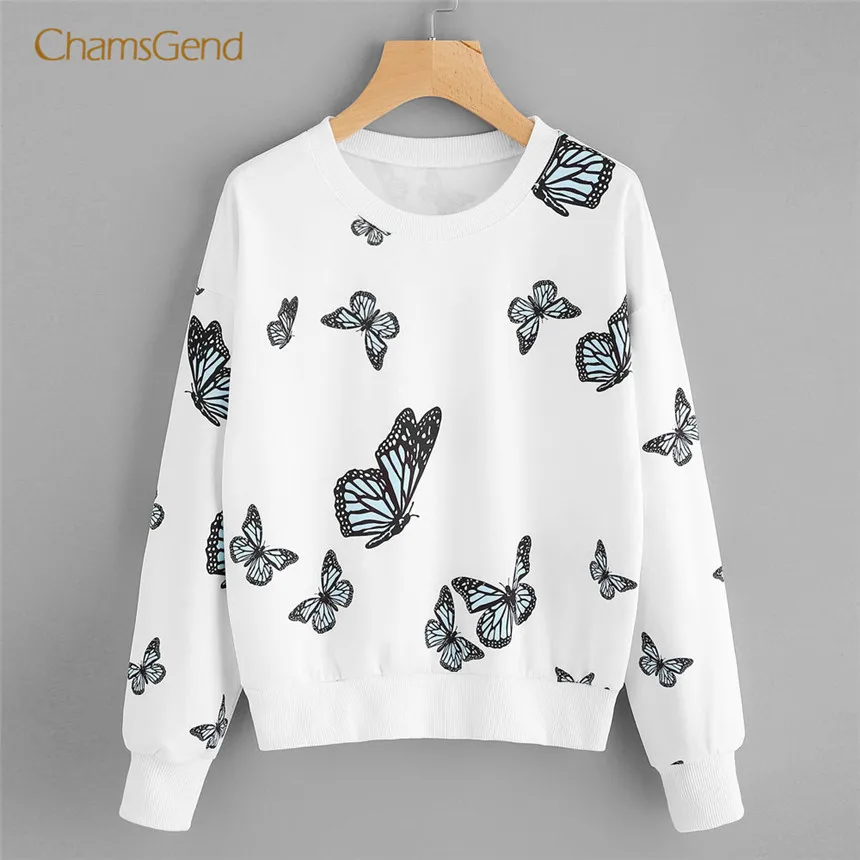Женские толстовки с капюшоном CHAMSGEND повседневные зимние хлопковые пуловеры