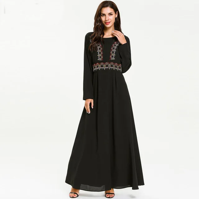 Платье Турецкий Caftan Marocain Elbise Ramadan Qatar Robe Musulmane Longue Femme Vestidos Abaya Дубай исламский