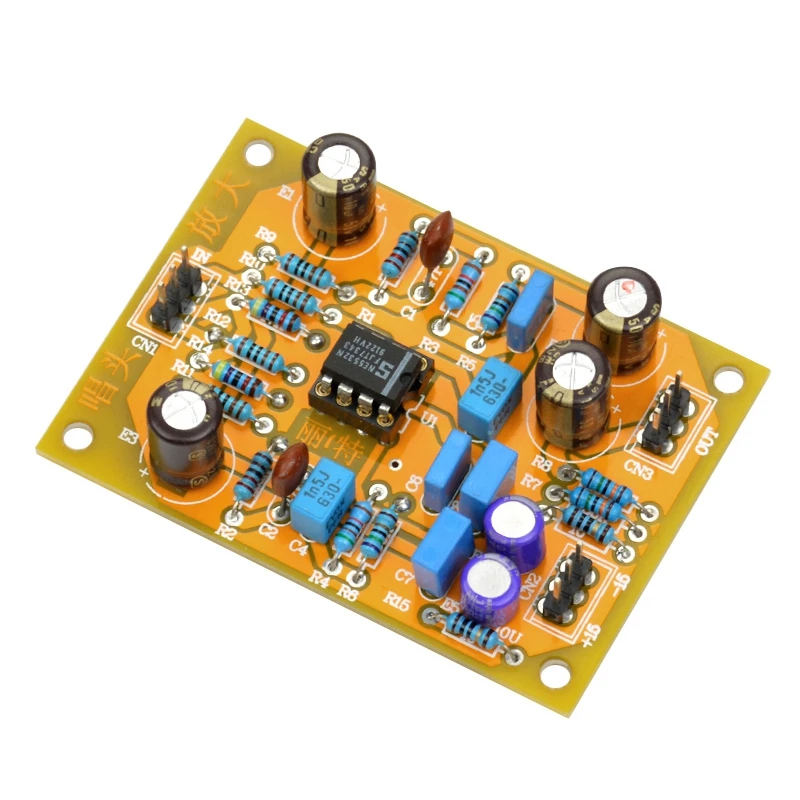 Hifi стерео мм Phono Riaa усилитель Ne5532 Diy Предварительный аудио Плата|Комплекты
