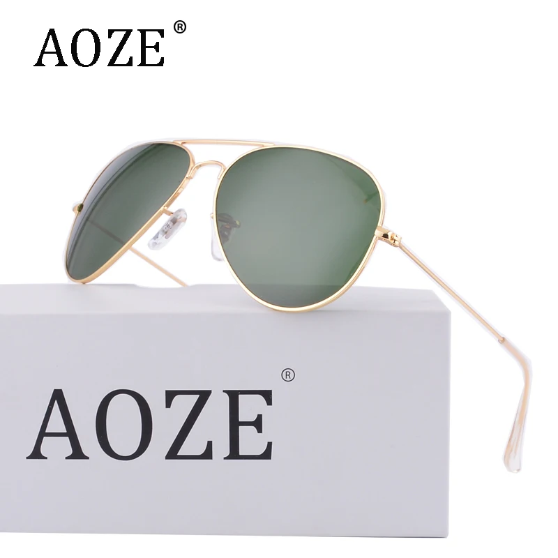 Солнцезащитные очки AOZE поляризационные для мужчин и женщин зеркальные