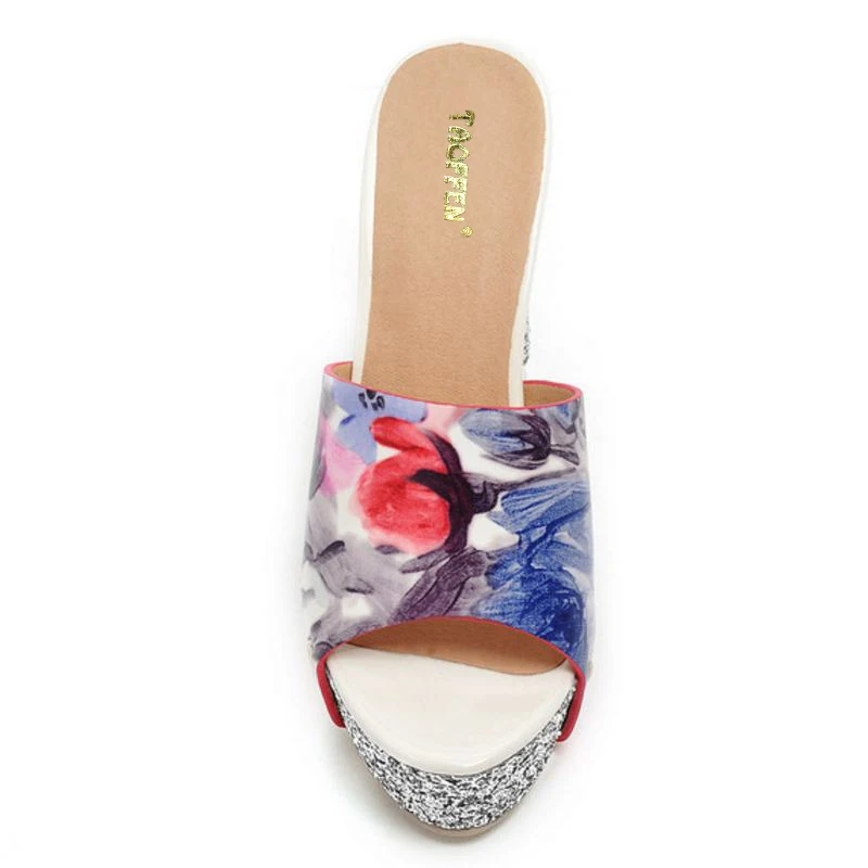 TAOFFEN/женские босоножки на высоком каблуке с ремешком щиколотке платформе