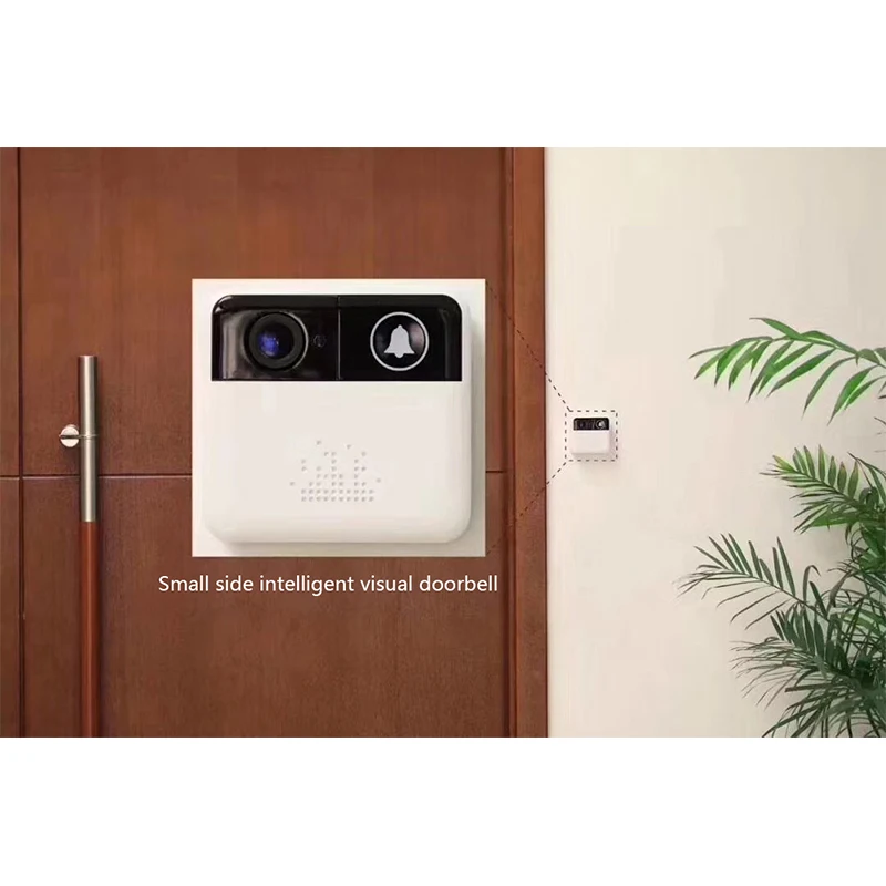PUAroom 720P 1MP разблокировка паролем видеодомофоны дверной звонок мини камера Wifi