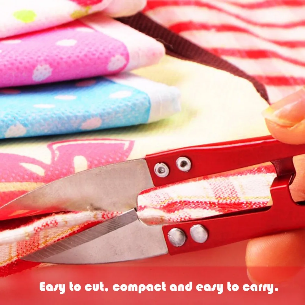 Шитые ножницы сверхострые лезвия из нержавеющей стали U образные Пружинные для