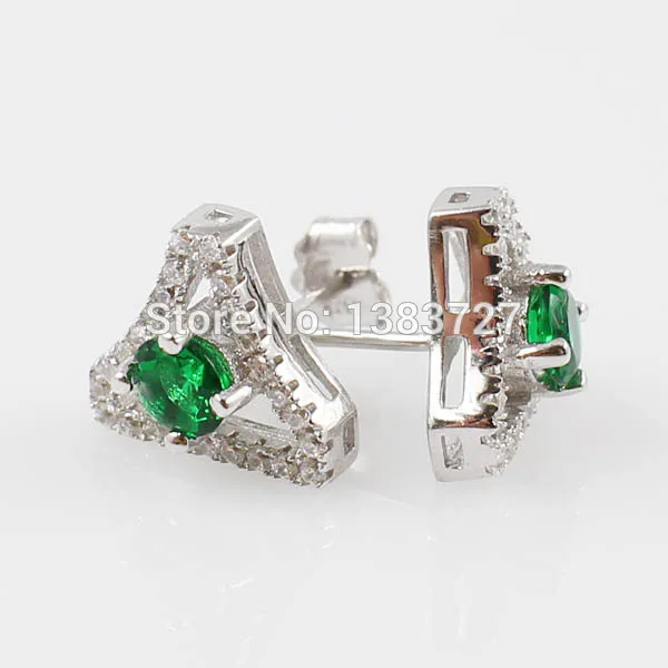 Sinlifu Free shipping factory cheap price and high quality silver cz earring holder for the sale RSFY5520B-E | Украшения и