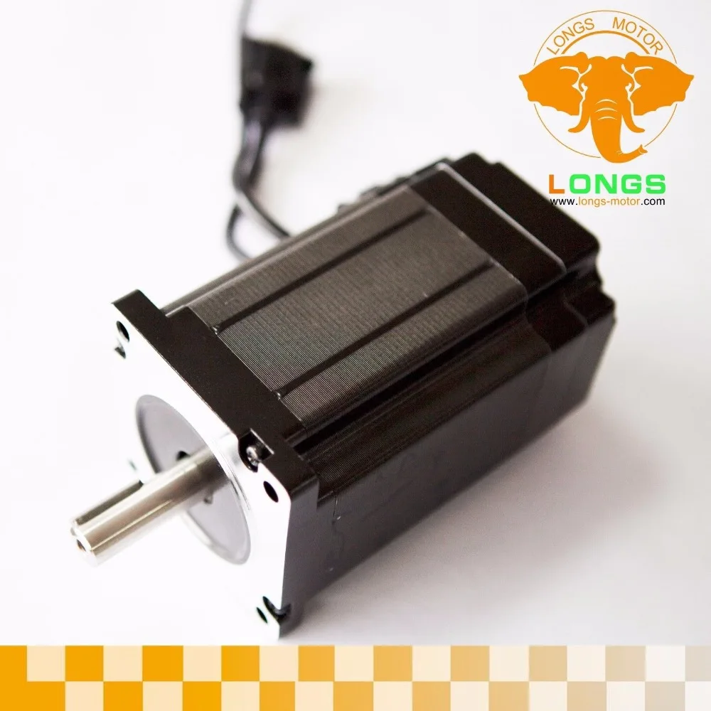 Шаговый двигатель с замкнутым контуром NEMA 34 34SSM1460 EC1000 142 мм 9 Н · м (1278 унций) вал 14