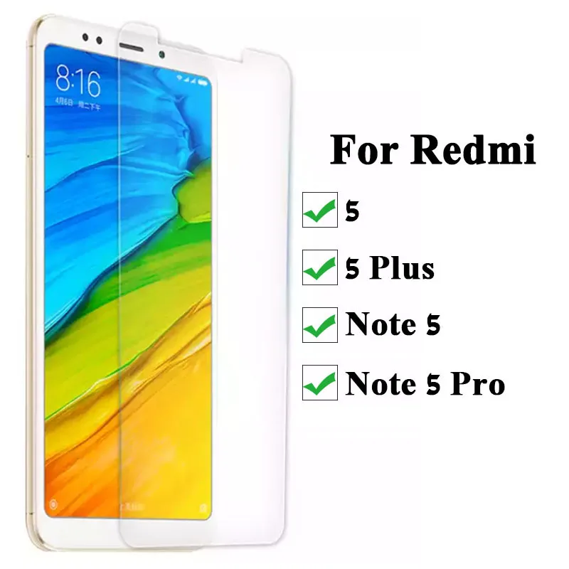 Защитное стекло для Redmi Note 5 Pro закаленное Xiaomi Plus plus Note5 Not 5pro 5note защитная пленка |