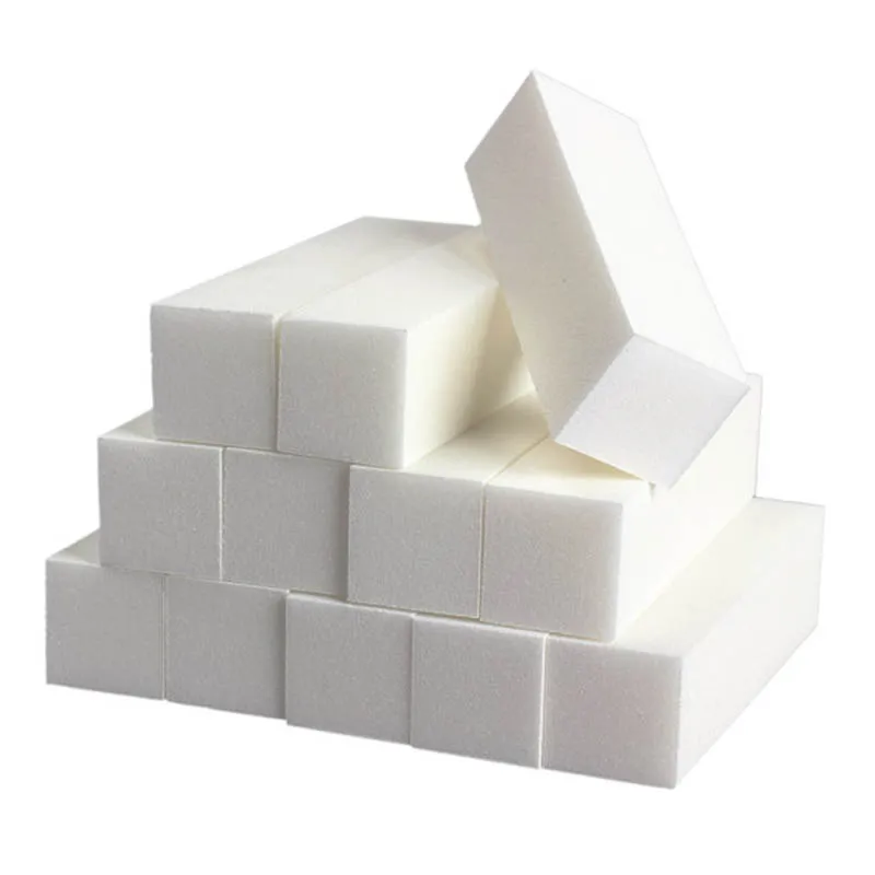 12 шт. белая шлифовальная губка для ногтей|Пилки ногтей и буферы| |