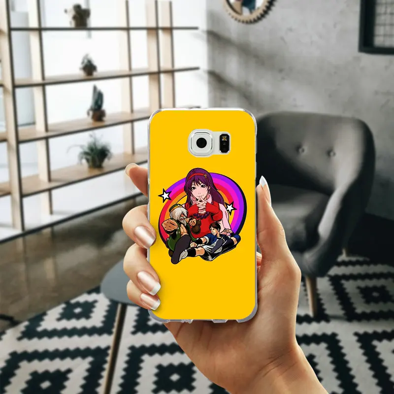 Soft TPU The King Of Fighters Iori Yagami Phone Case for Samsung Galaxy Note 2 3 4 5 8 S2 S3 S4 S5 Mini S6 S7 S8 S9 Edge Plus | Мобильные