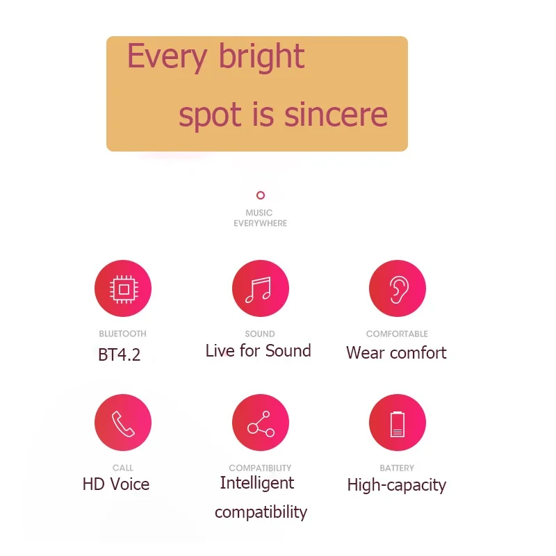Bt 1 Bluetooth наушники свободные руки гарнитура Беспроводные Мини для игр|Наушники и