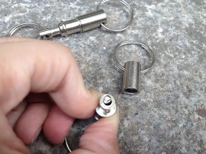EDCGEAR рюкзак брелок для ключей с двойным головка съемная цепочка быстроразъемный