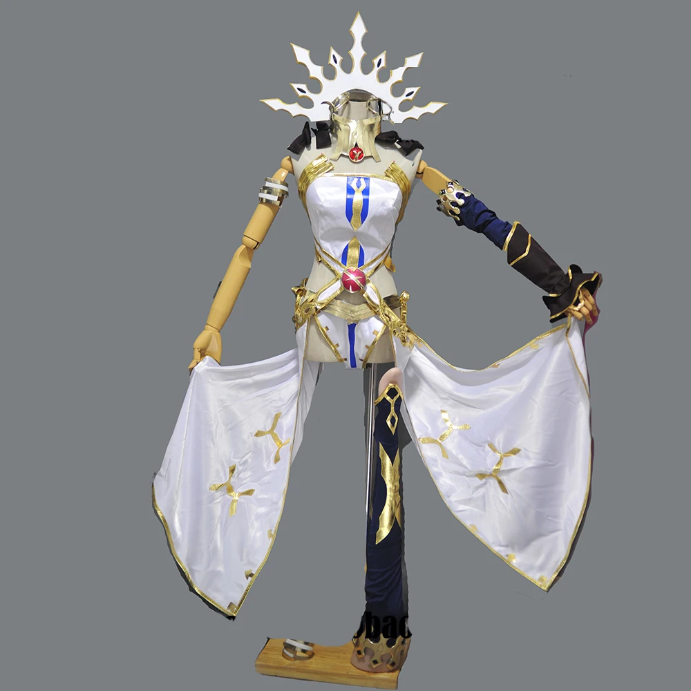 [На заказ] аниме Fate Grand Order фигурка Рина Тосака с короной костюм для косплея на