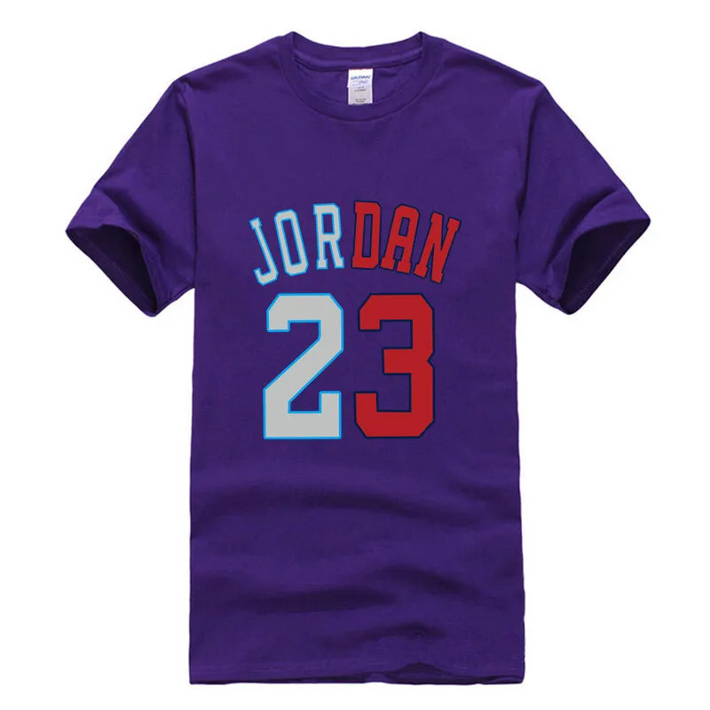 Цена сюрприз! лидер продаж 2018 Новый Jordan 23 т Лето Для мужчин футболка 100% хлопок