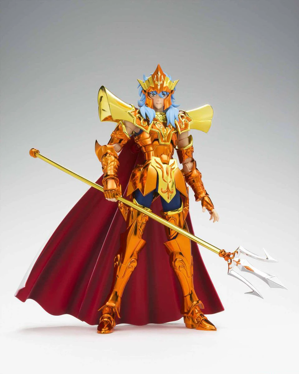 Оригинальный BANDAI Tamashii Наций Saint Cloth миф экс фигурка морской император Посейдон
