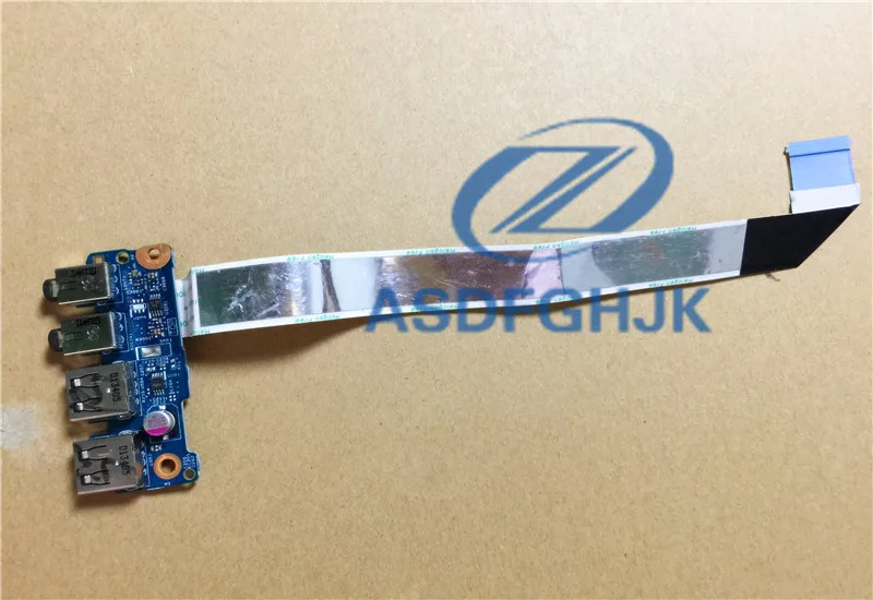 Для HP ProBook 450G1 450 G1 455 аудио разъем USB порт плата 48 4yz42. 011 12787 1 100% ТЕСТ ОК|usb port jack|usb jackusb