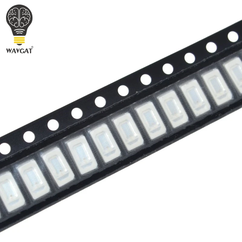 WAVGAT 100 шт. 5630/5730 SMD/SMT СВЕТОДИОДНЫЙ зеленый 5730 светодиодный поверхностного монтажа