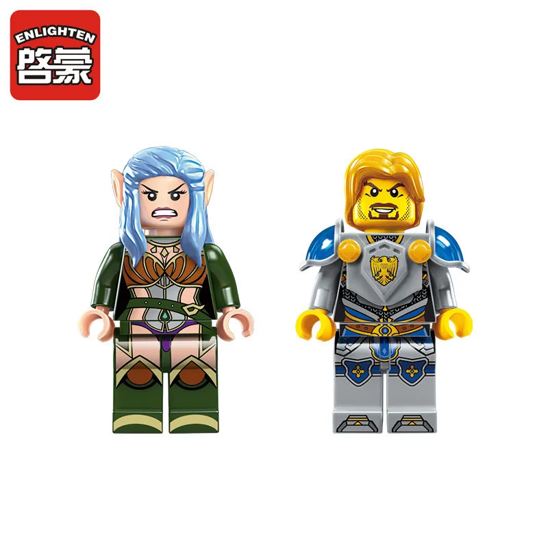 Просвещения Building Block войны of Glory замок рыцарей лорд небо 2 фигурки 290 шт. Гриффин и