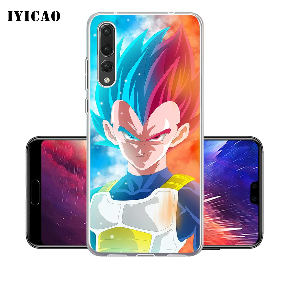 IYICAO Vegetto Dragon Ball Супер Мягкий силикон чехол для телефона huawei P30 P20 Pro P10 P9 P8 Lite P Smart из
