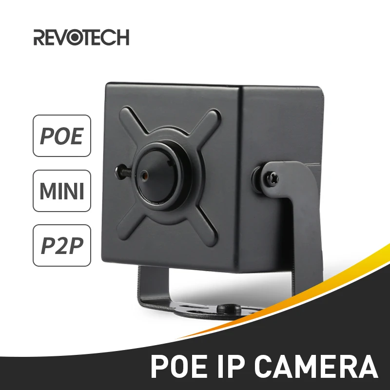 POE Мини Тип HD 1080P IP камера 3 7 мм объектив Металл 2.0MP безопасности для помещений ONVIF