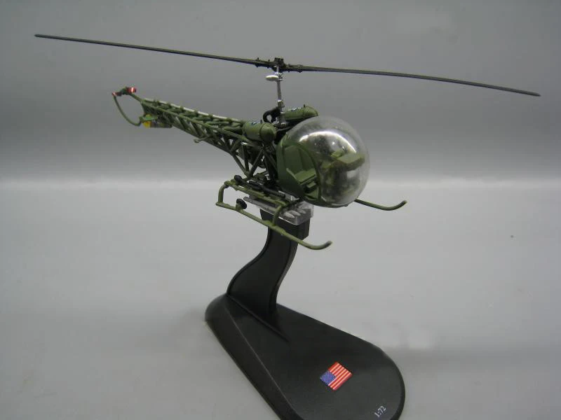 Редкие Специальное предложение 1: 72 BEL OH-13H Sioux вертолет сплав модель готовой продукции Коллекция Модель