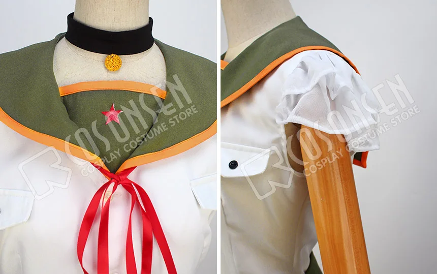 COSPLAYONSEN Gakkou Gurashi! Школа Живите! Костюм для косплея Kurumi Ebisuzawa полный комплект все