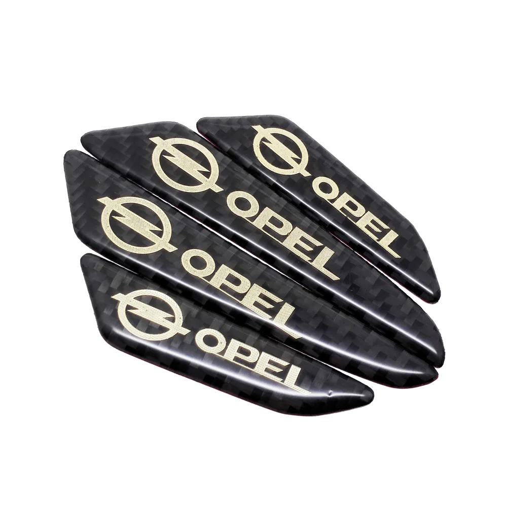 Gold Защитные наклейки на двери автомобиля для Opel Insignia Astra G H J Corsa D Mokka Zafira B Vectra B Meriva Combo - Название цвета: Gold