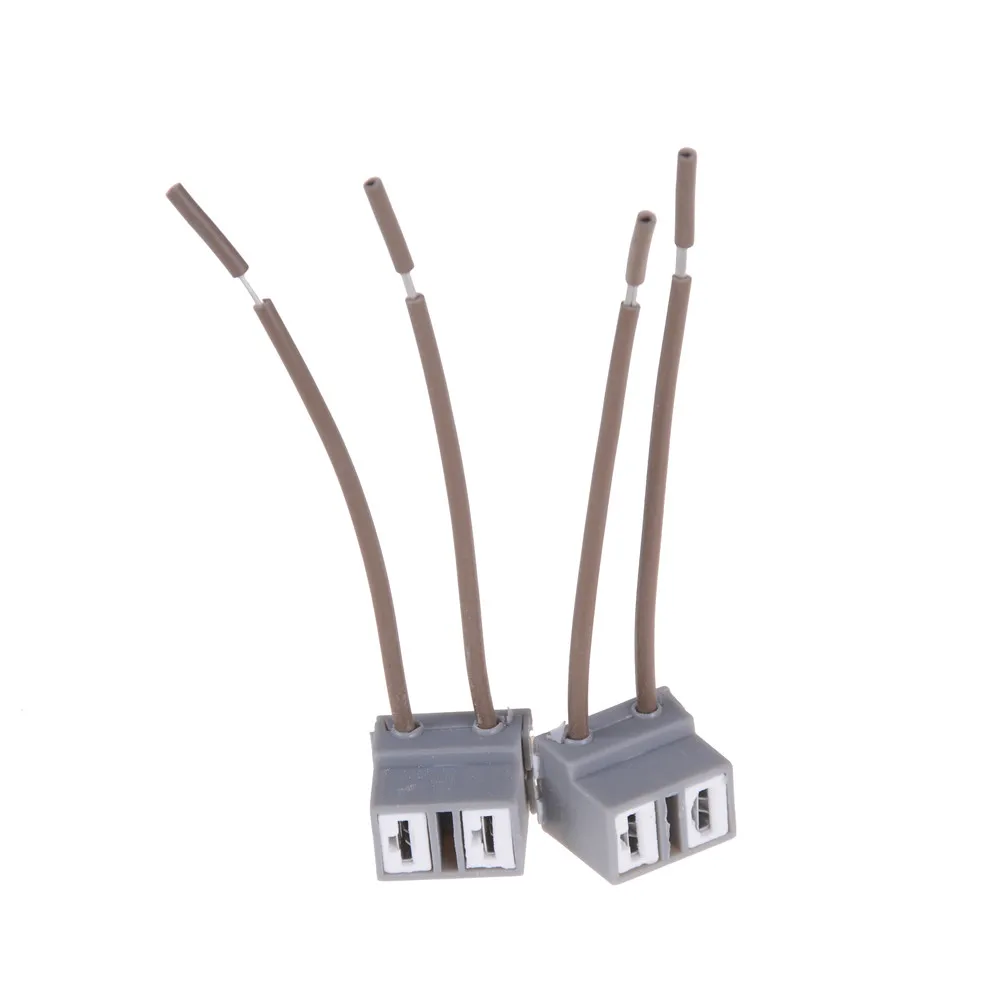 2 шт. контактный разъем для автомобильной лампы H7|lamp connector|adapter connector2 pin way |