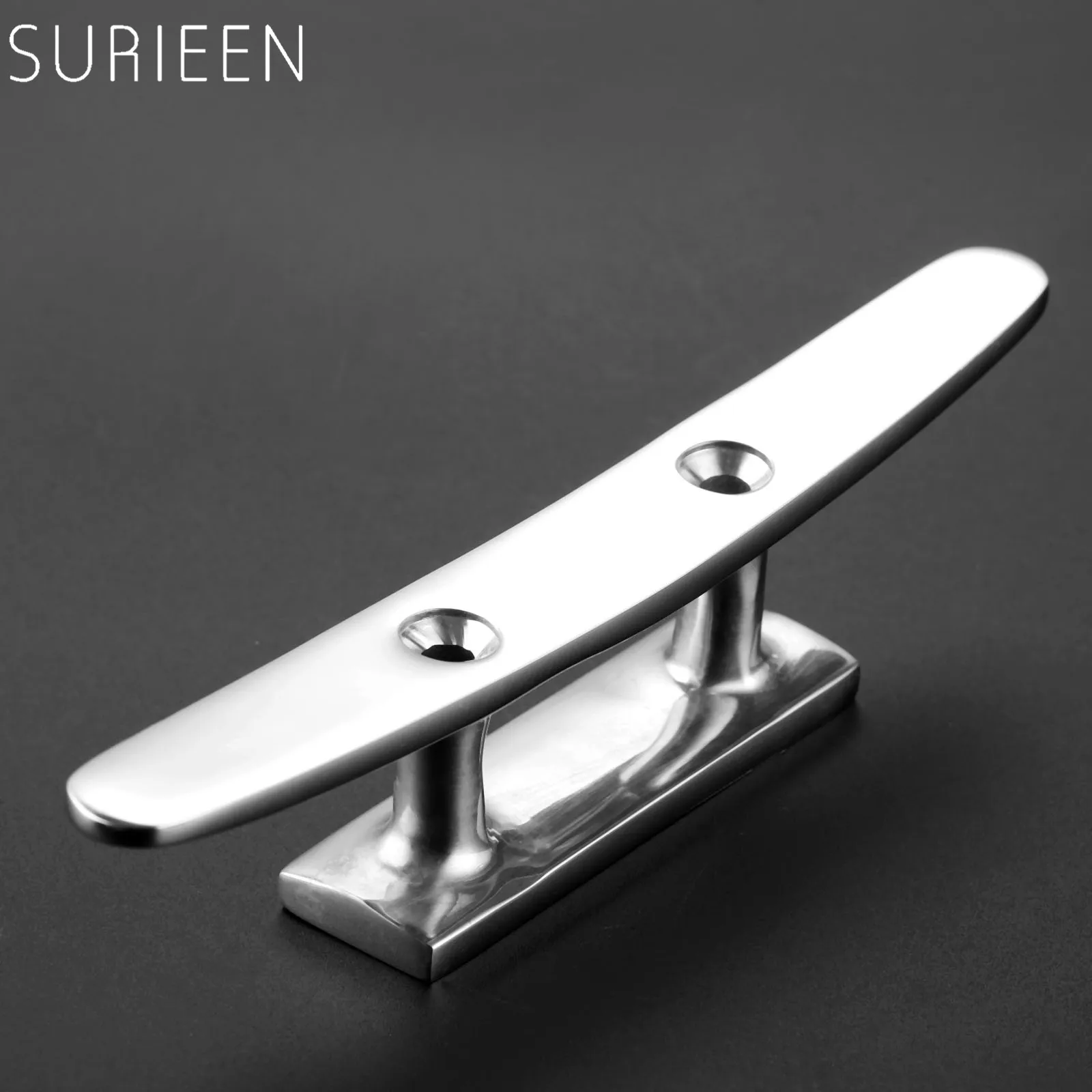 1 шт. Морской 316 Нержавеющая сталь 2 отверстия лодка Док-станция для низкий силуэт