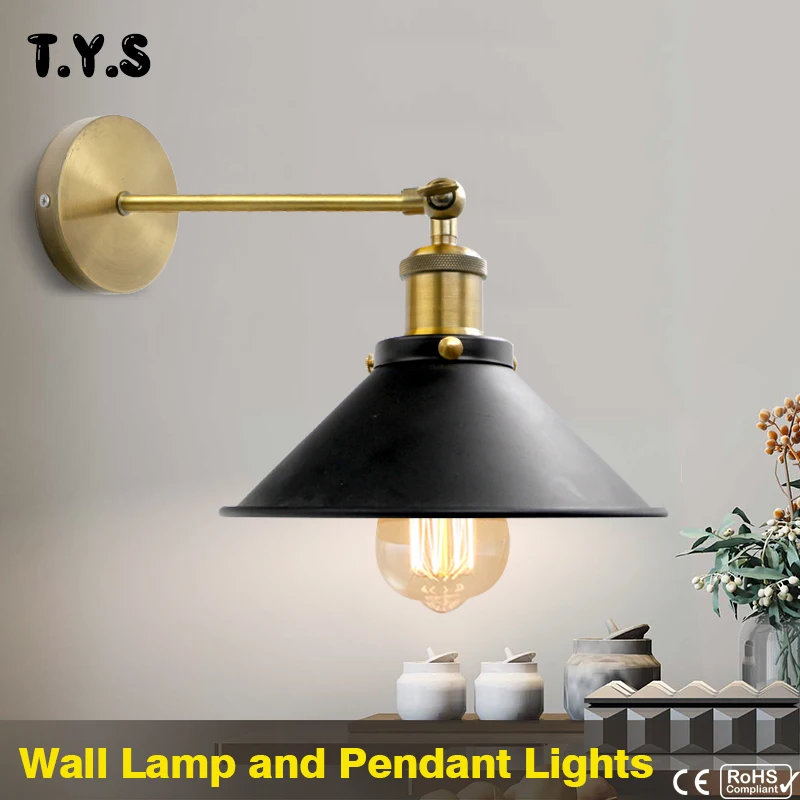 Промышленный настенный светильник для гостиной Ретро Wandlamp бра ресторана