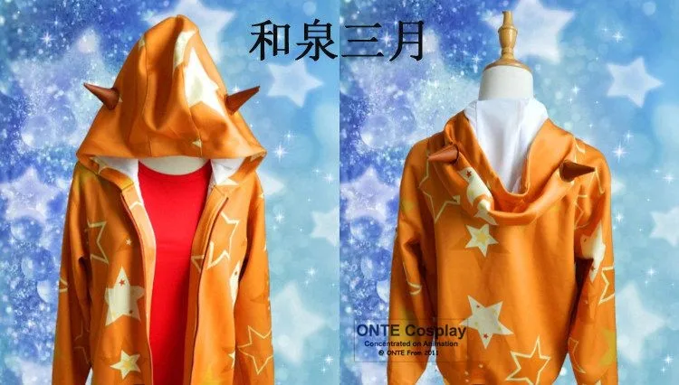 Аниме IDOLiSH7 триггер Косплей костюмы Mitsuki пальто бренда Izumi Nananse Riku толстовки Nikaidou Yamato верхняя одежда с капюшоном