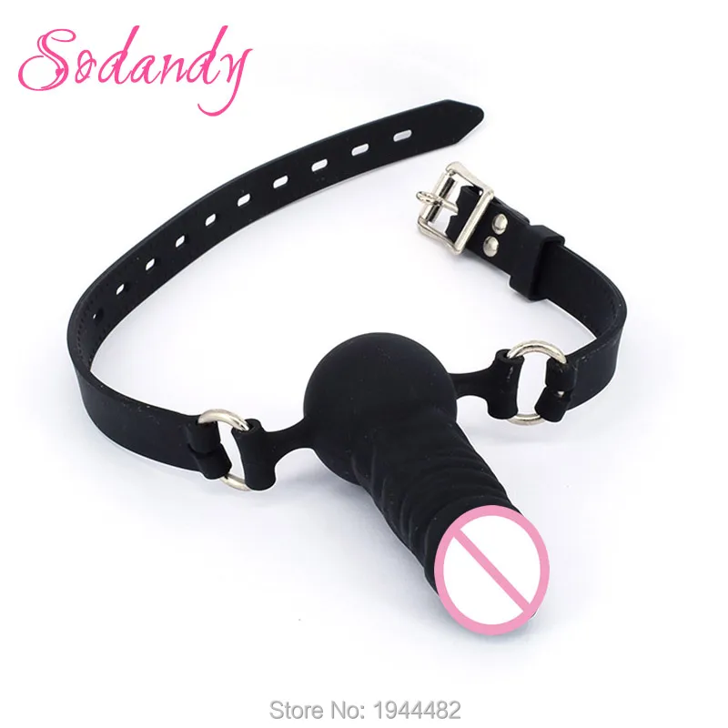 Силиконовый кляп с открытым ртом силиконовый шарик секс игрушки бондаж