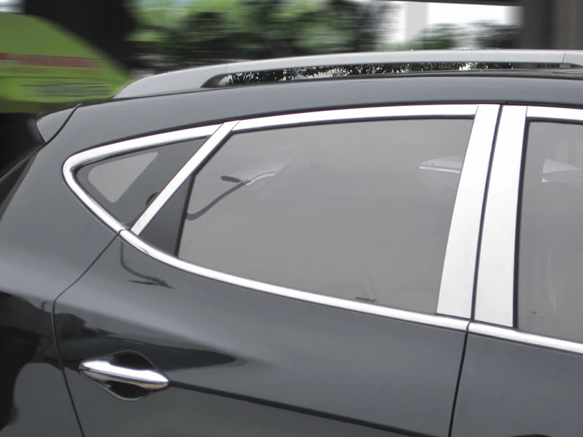 Новое поступление оконная рама/крышка/отделка для hyundai IX35, вверх+ вниз+ столб+ B столб+ C столб, всего 22 шт, для 2010