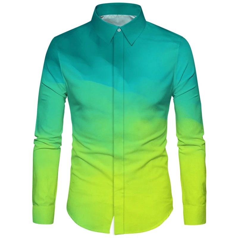 Cloudstyle популярный дизайн мужская одежда рубашка 3D полная печать Camisa masculina мужские