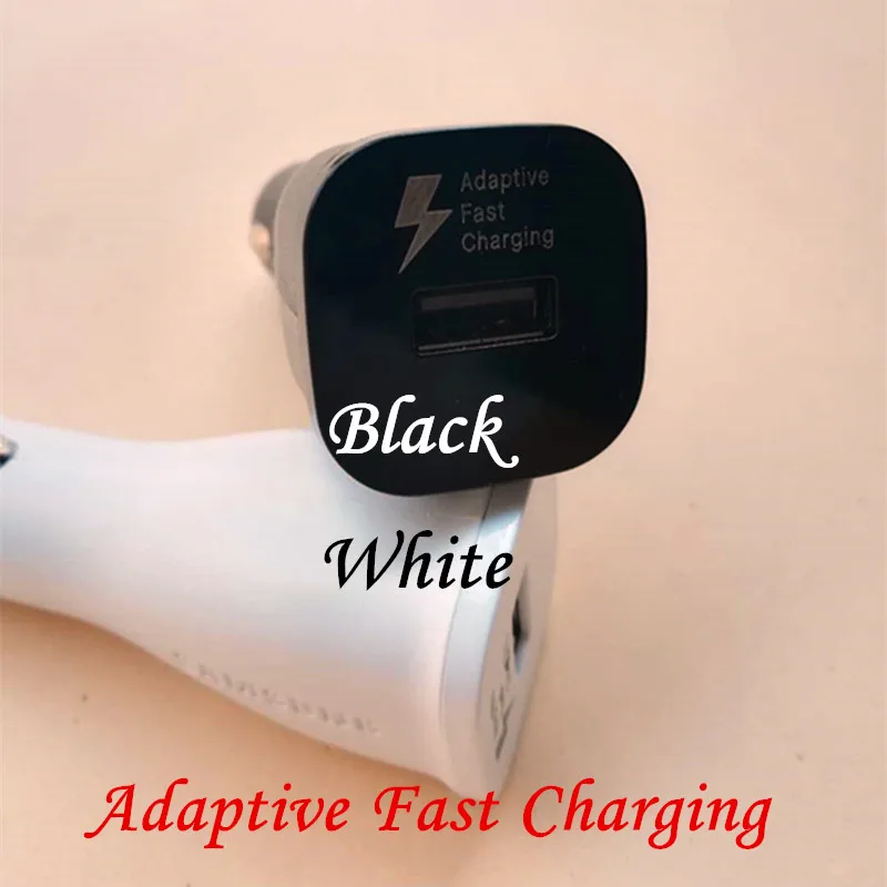 50 компл./лот оригинальный быстрая зарядка USB Автомобильное Зарядное устройство