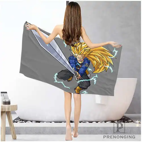 Face or Bath Towel На заказ dragon-ball(1) тряпка для ванной комнаты полотенце s полотенце для лица/банное полотенце для душа s Размер 33x74 см/72x143 см#18-12-16-03-125 - Цвет: Face or Bath Towel