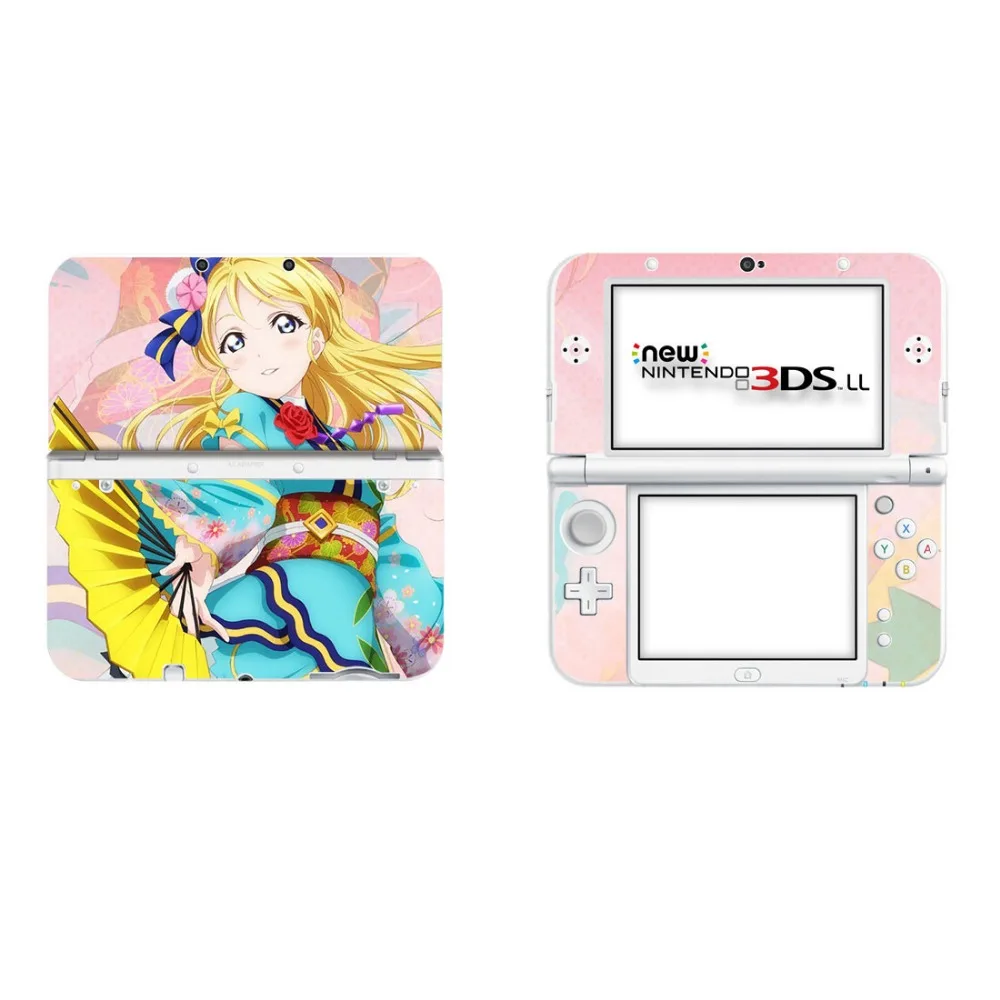 Наклейки из игры кожи для нового управления 3DSLL консоли геймпад Защитная крышка
