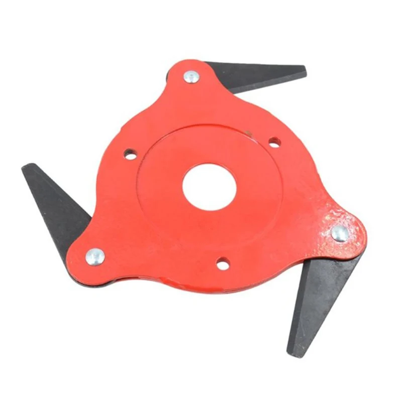 Easy To Install 3 Leaves Trimmer Cutter For Lawn Mower Grass Eater Head 65Mn Steel | Инструменты