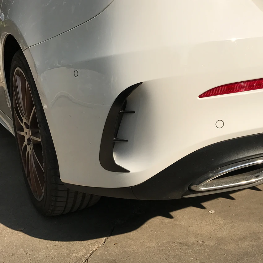 Наклейки на бампер Накладка для Mercedes Benz A Class W177 V177 A180 A200 A220 A250 2019 + аксессуары