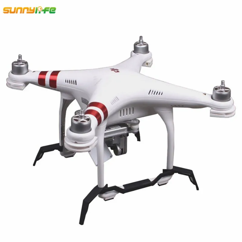 Квадрокоптер DJI Phantom 3 4K с расширенной посадкой противоскользящая камера
