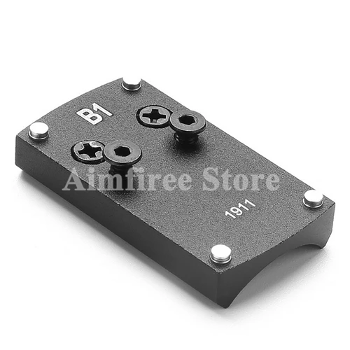 Для пистолета Beretta 92 Glock 17 19 22 1911 USP Smith& Wesson M& P подходит для Sightmark Burris Vortex Mirco Red Dot Sight Plate Mount