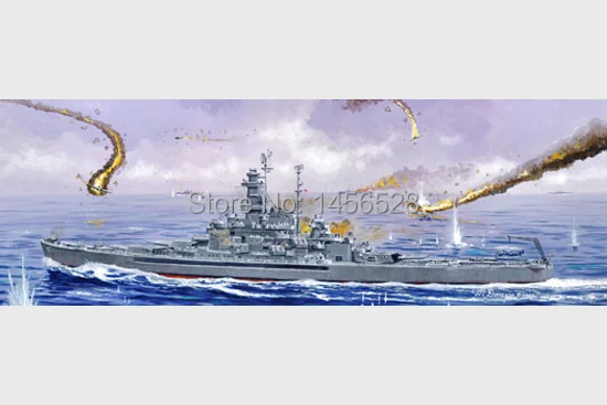 Trumpeter 1/700 05760 США Южная Дакота Детская сборка модели строительные элементы 3D