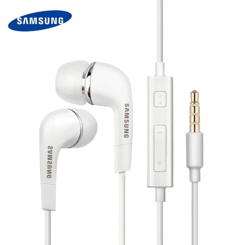 White Наушники samsung EHS64, проводные наушники с микрофоном для samsung Galaxy S3 S6 S8, для Android, наушники-вкладыши - Цвет: White