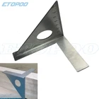 Многофункциональная Деревообработка scriber нержавеющая сталь треугольник квадратный Rafter Speed квадратный и трехугольный квадратный многофункциональный инструмент